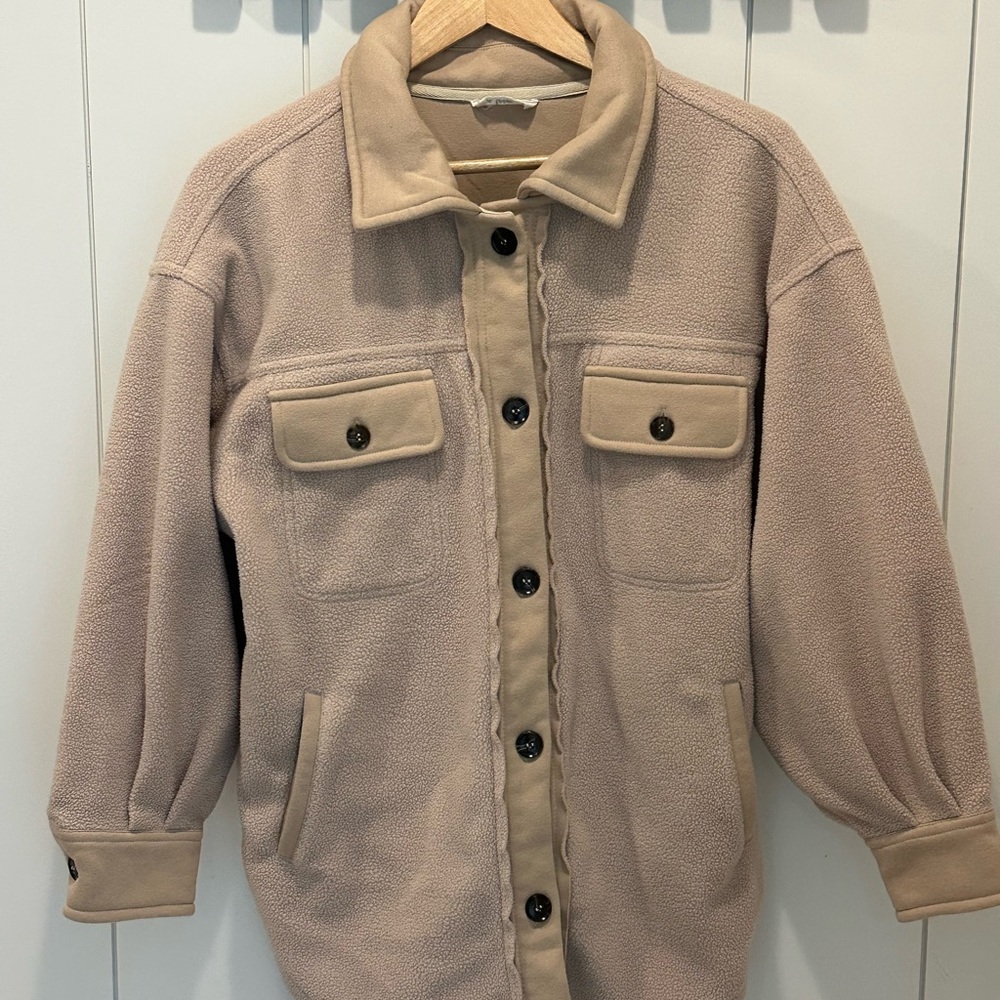In Bloom Beige Knit Top with Contrast Trim